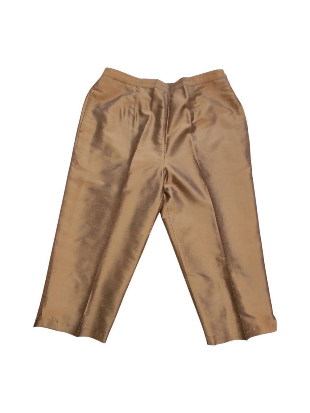 Bozaglo 100% Silk 2-Piece Set Shirt Pants Womens Size L/XL - Picture 5 of 14